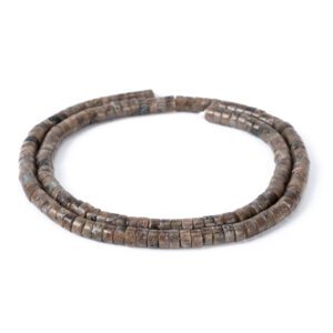 Brown Labradorite Heishi Stone Beads