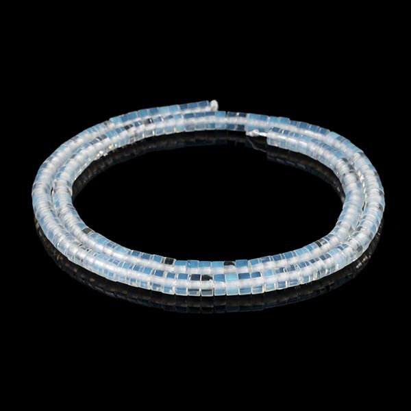 Perles de heishi en pierre d’opalite