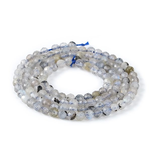 Labradorite faceted stone beads